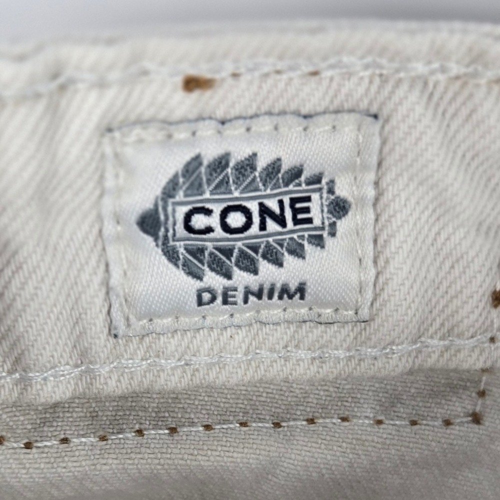 Lucky Brand Denim Luck Pins Shorts Distressed Frayed Hem Cone Denim‎ Sz 0/25 Y2K - Picture 4 of 11
